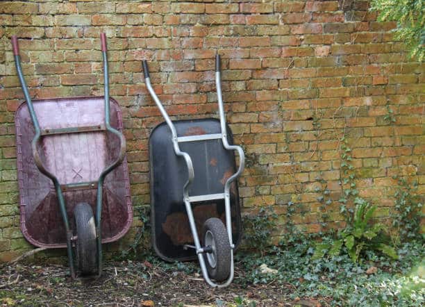 تصویر 2 از فرغون لبه بلند ظرفیت بیشتر برای حمل مصالح حجیم